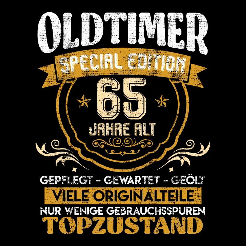 Oldtimer 65 Jahre alt 65 Geburtstag