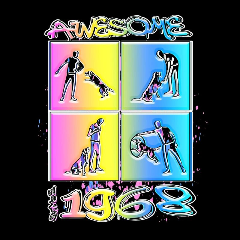 Awesome since 1968. Agility, Hundetraining