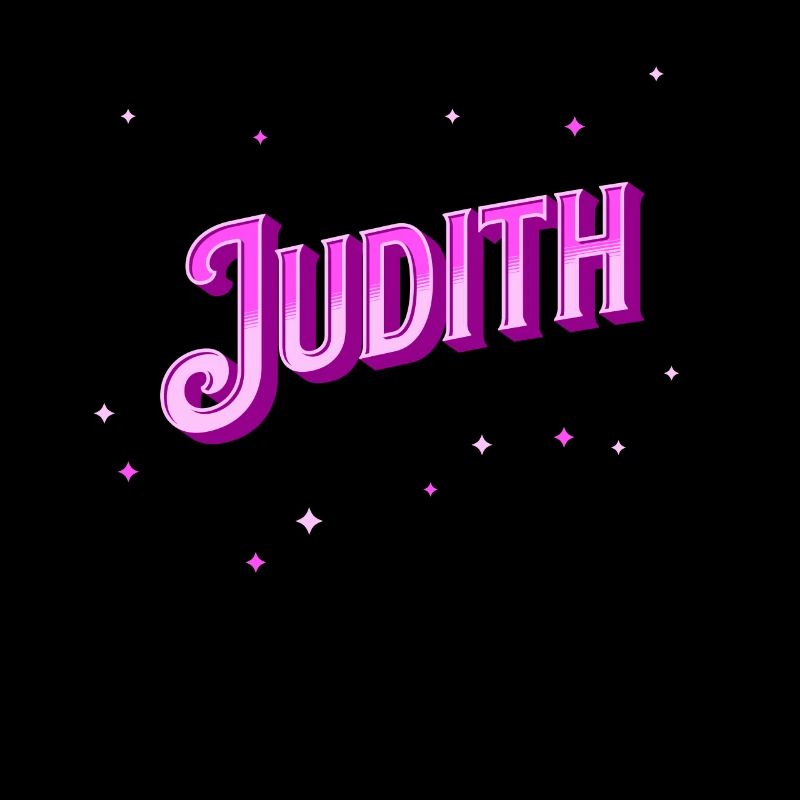 Judith name personalized