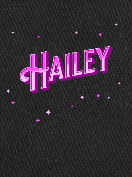 Hailey name personalized