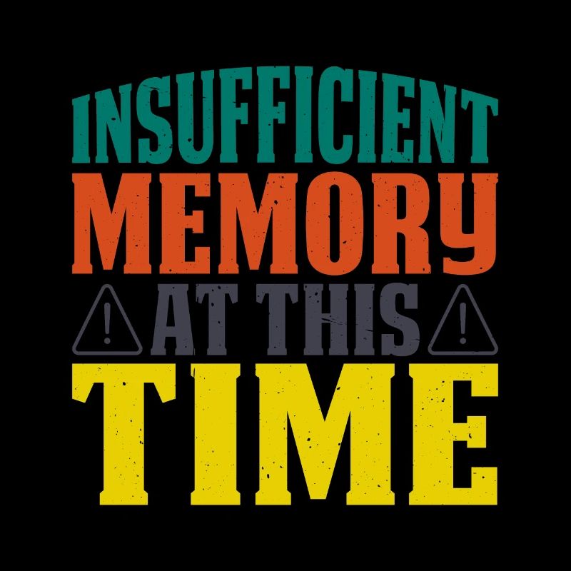 Insufficient Memory At This Time 9