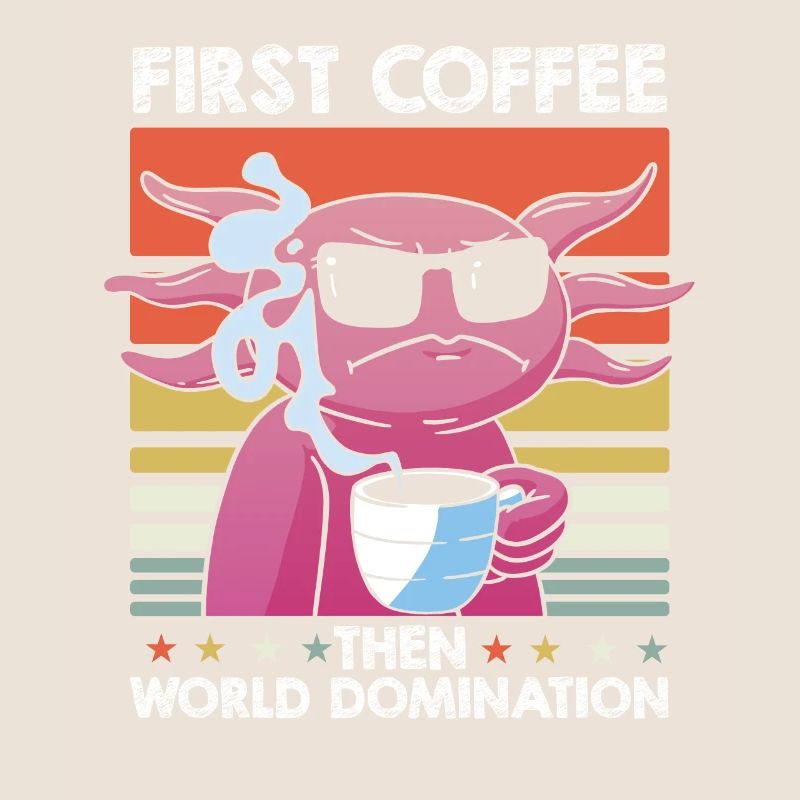 Axolotl Sunglasses Coffee