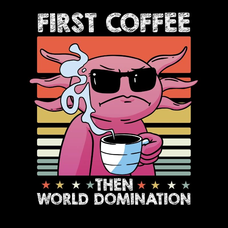 Axolotl Lunettes de soleil Café