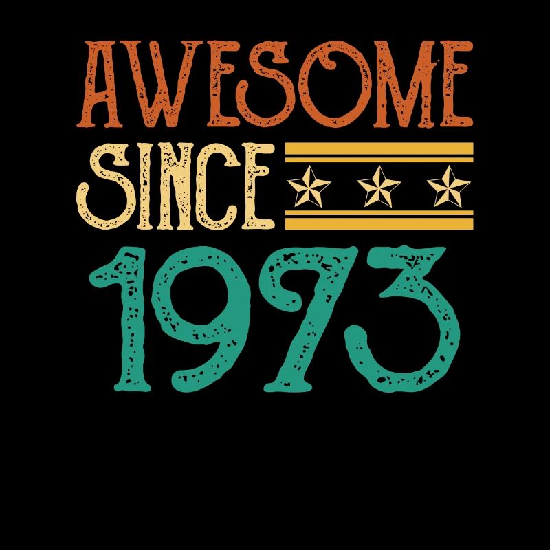 50e anniversaire Né en 1973 50 ans