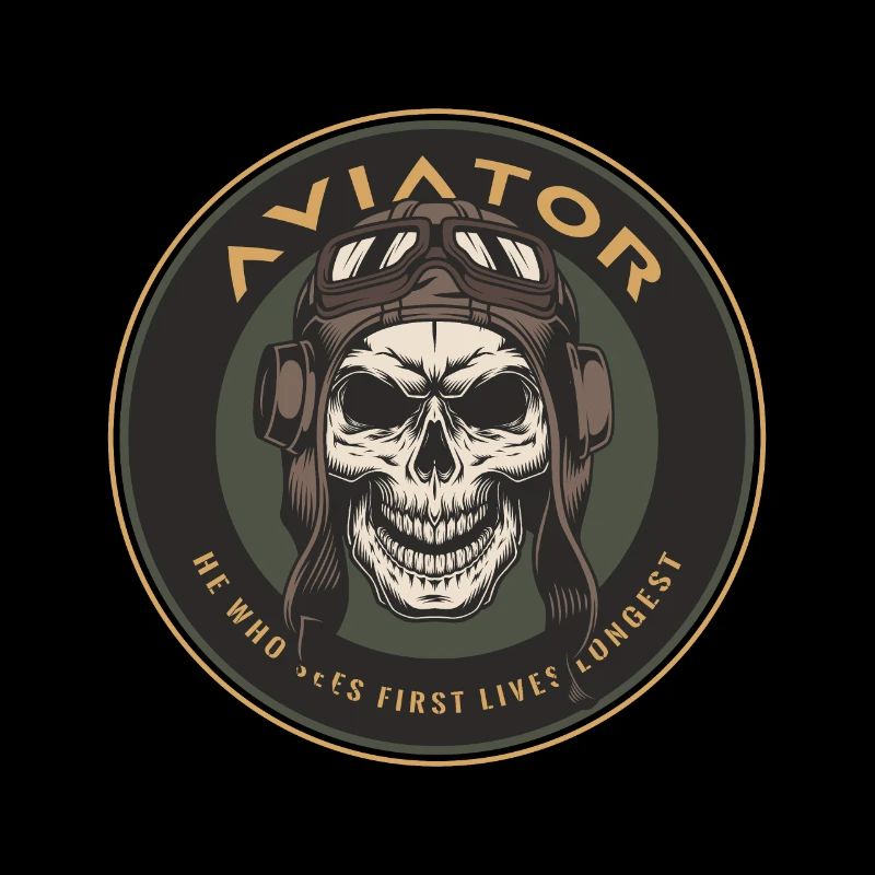 Aviator skull