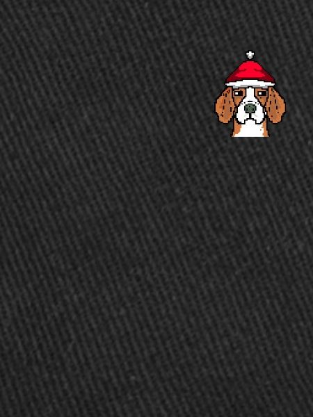 Beagle Pixelated Christmas - Funny