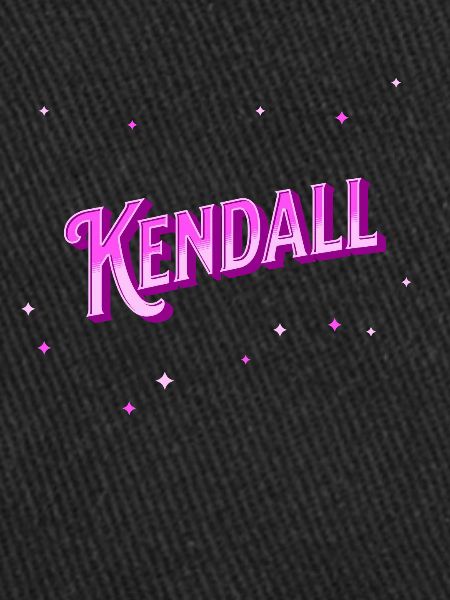 Kendall name personalized