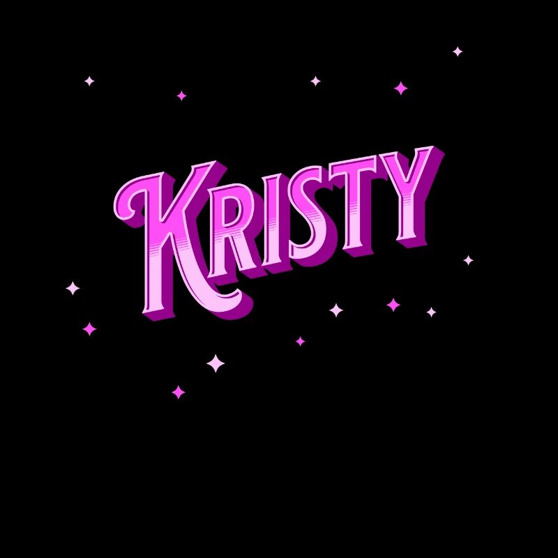 Kristy's name personalized
