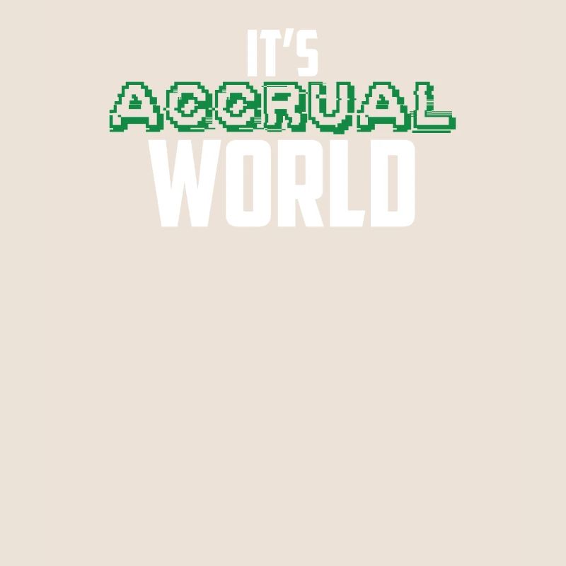 C’est le monde de la comptabilité d’exercice cool Comptable CPA