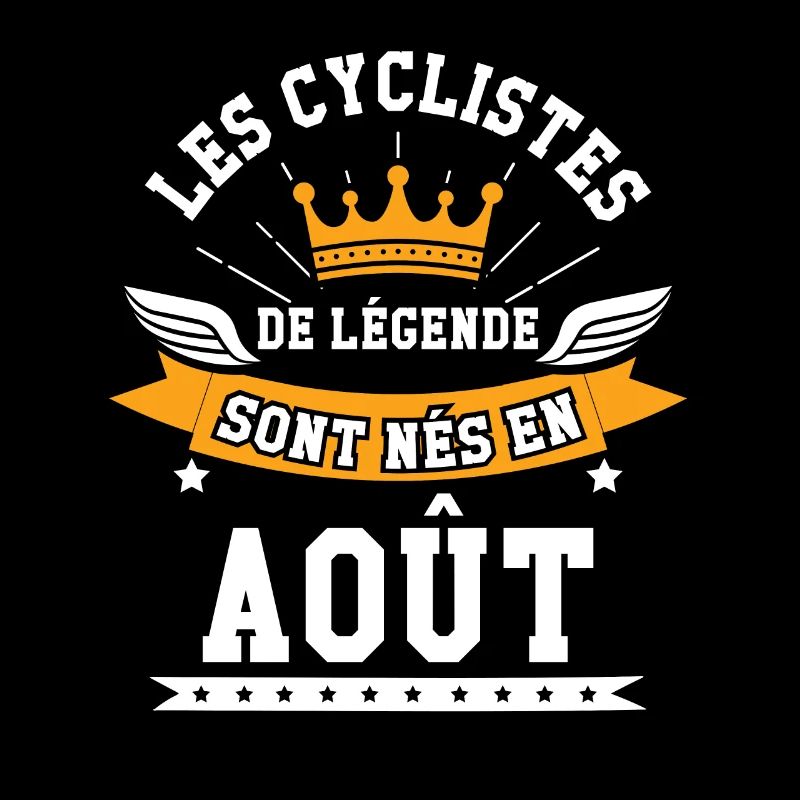 Les cyclistes de légende sont nés en août