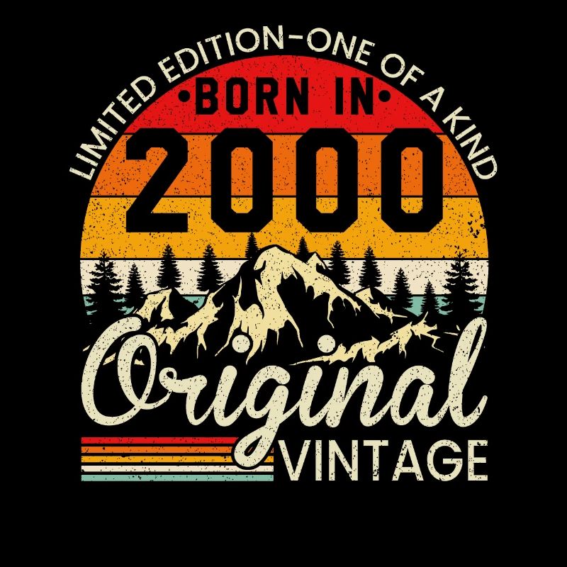 Born in 2000 Original Vintage