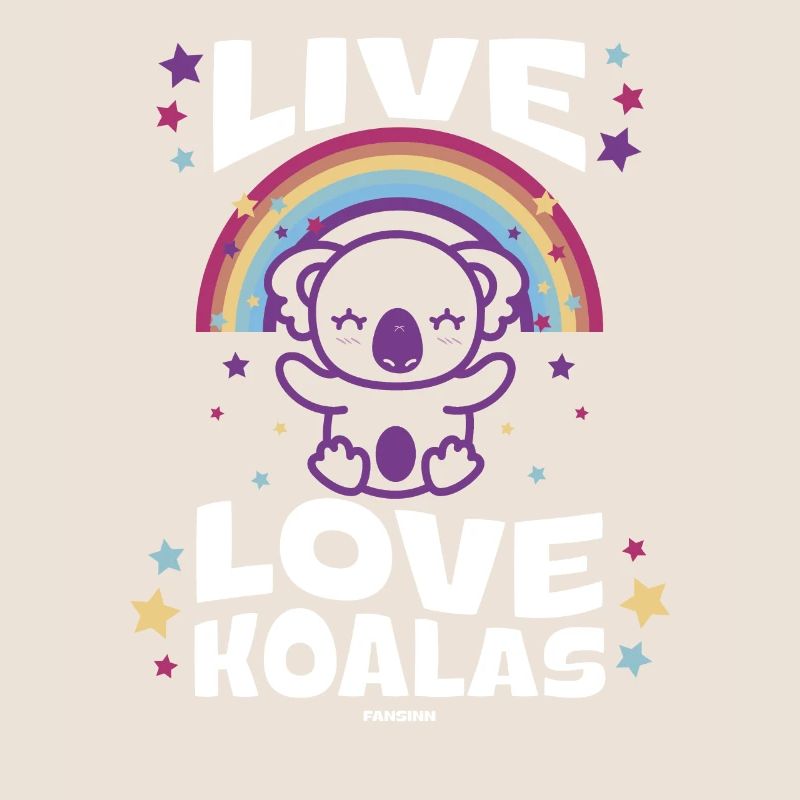 Idée cadeau bébé avec arc-en-ciel et koala