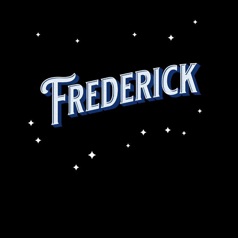 Frederick name personalized