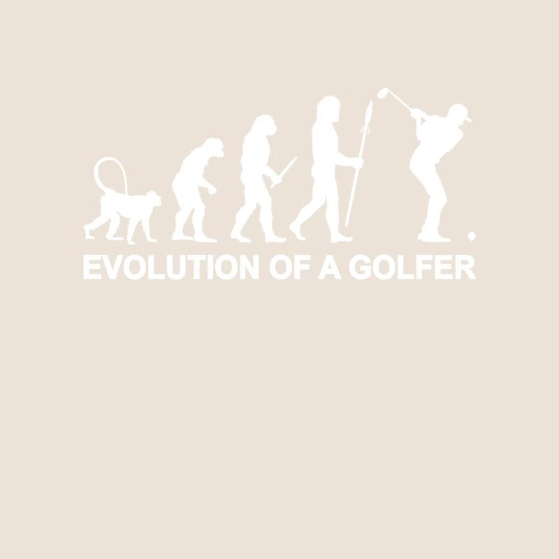 Evolution eines Golfers