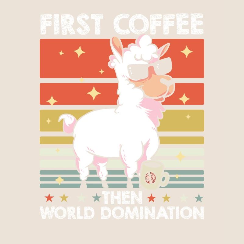 Lama Llama Sunglasses Coffee