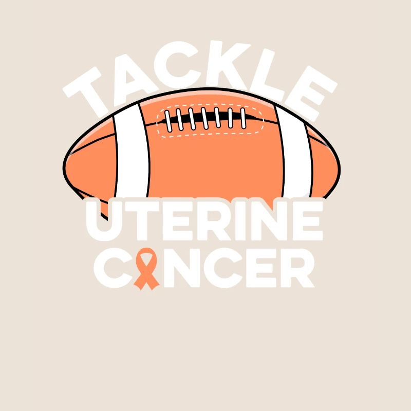 Bekämpfen Sie Gebärmutterkrebs Pfirsichband Gebärmutterkrebs