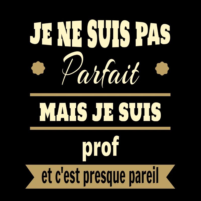 Pas parfait mais prof professeur humour