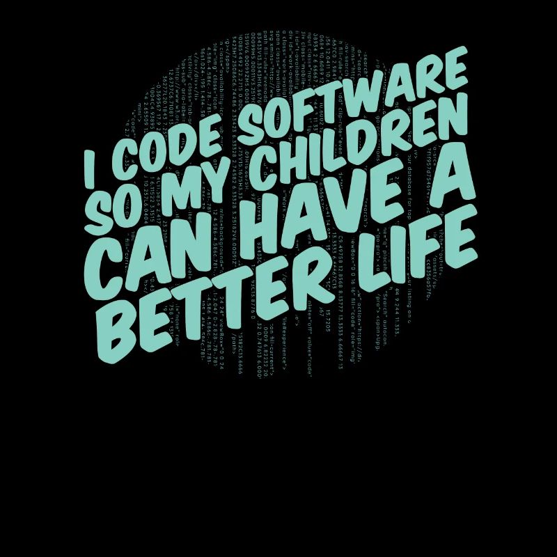 Entwickler Coder Programmierer Elternteil