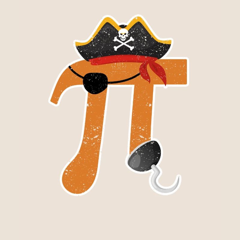 Pi Day Pirate Lovers Math Teacher Student