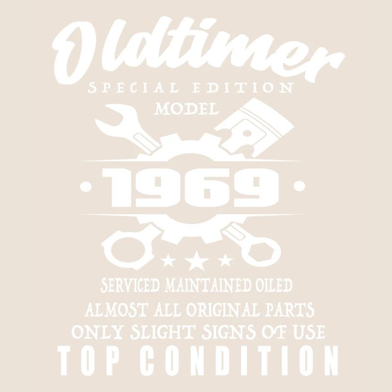 Oldtimer Special Edition Modèle 1969 Anniversaire