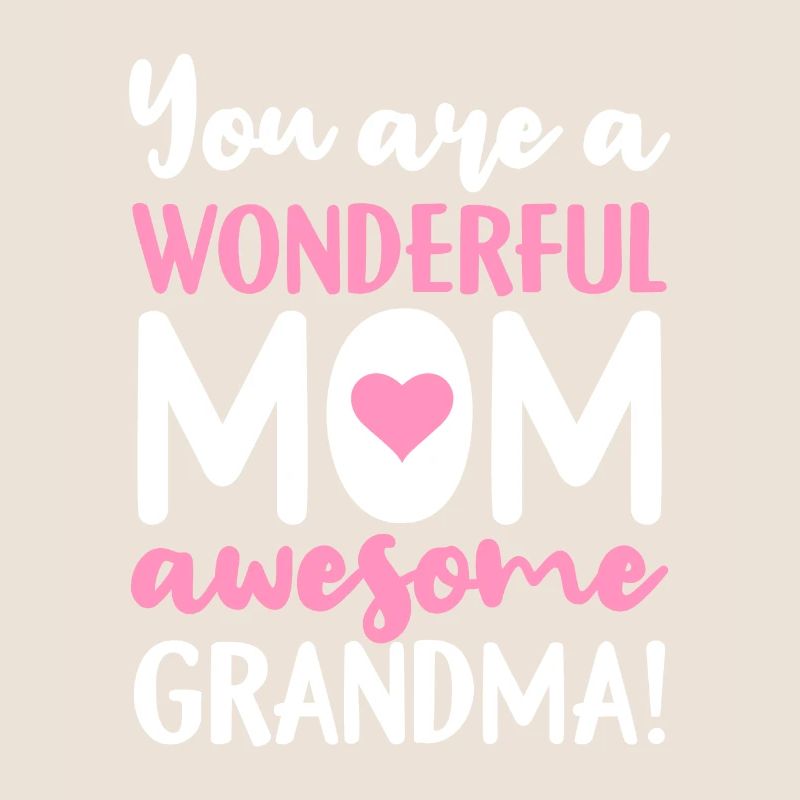 Muttertag Du bist eine wunderbare Mutter Oma