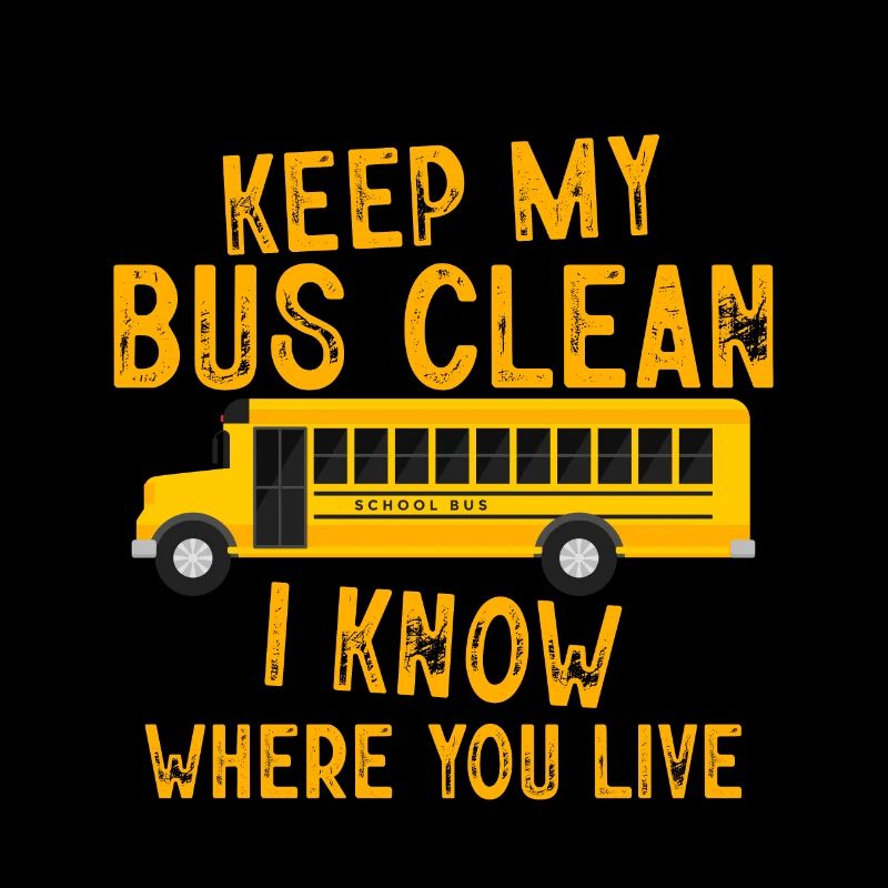 Garde mon bus propre, je sais où tu vis 4