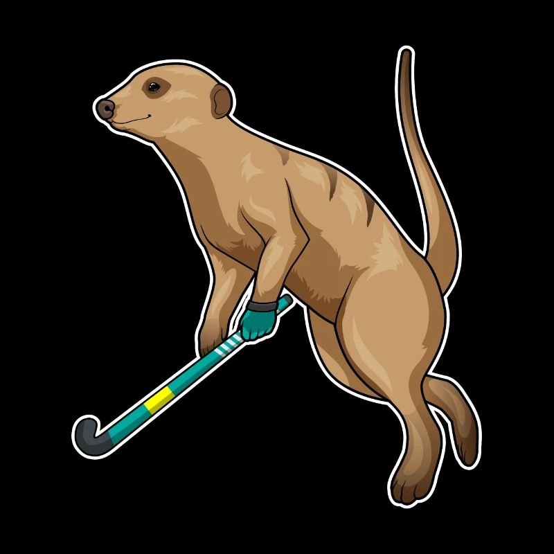 Erdmännchen Hockey Hockeyschläger
