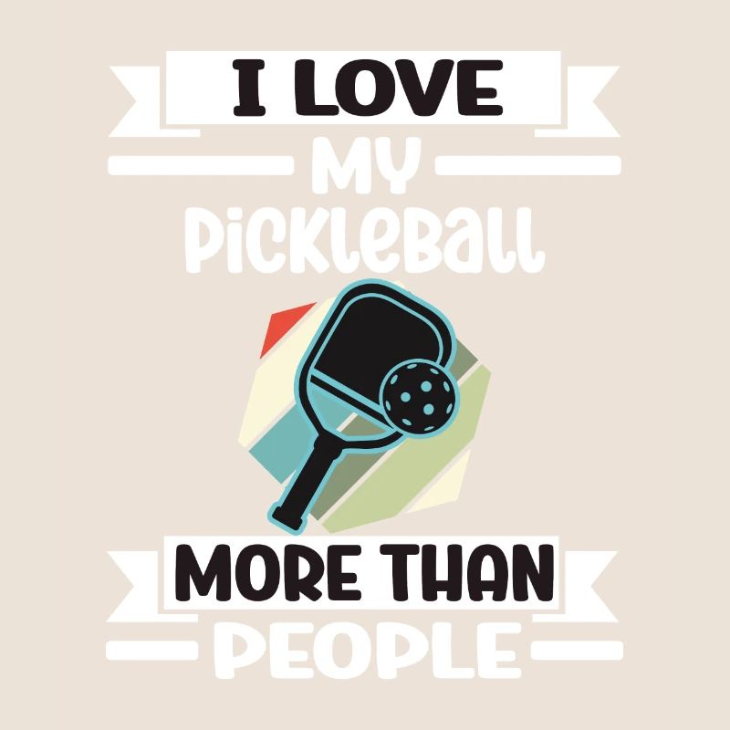 J’aime mon pickleball plus que les gens