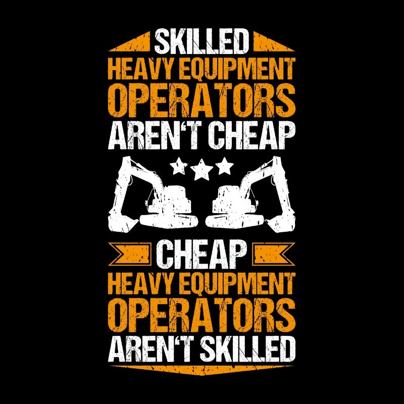 Baggerfahrer Baggerführer Heavy Equipment Operator