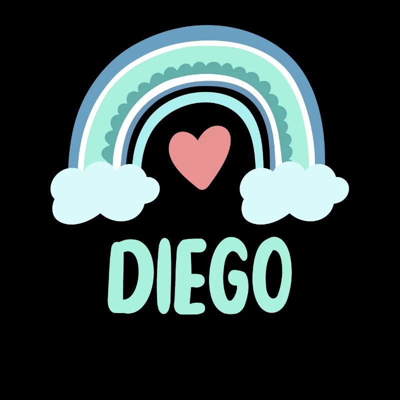 Diego Nom Rainbow Baby