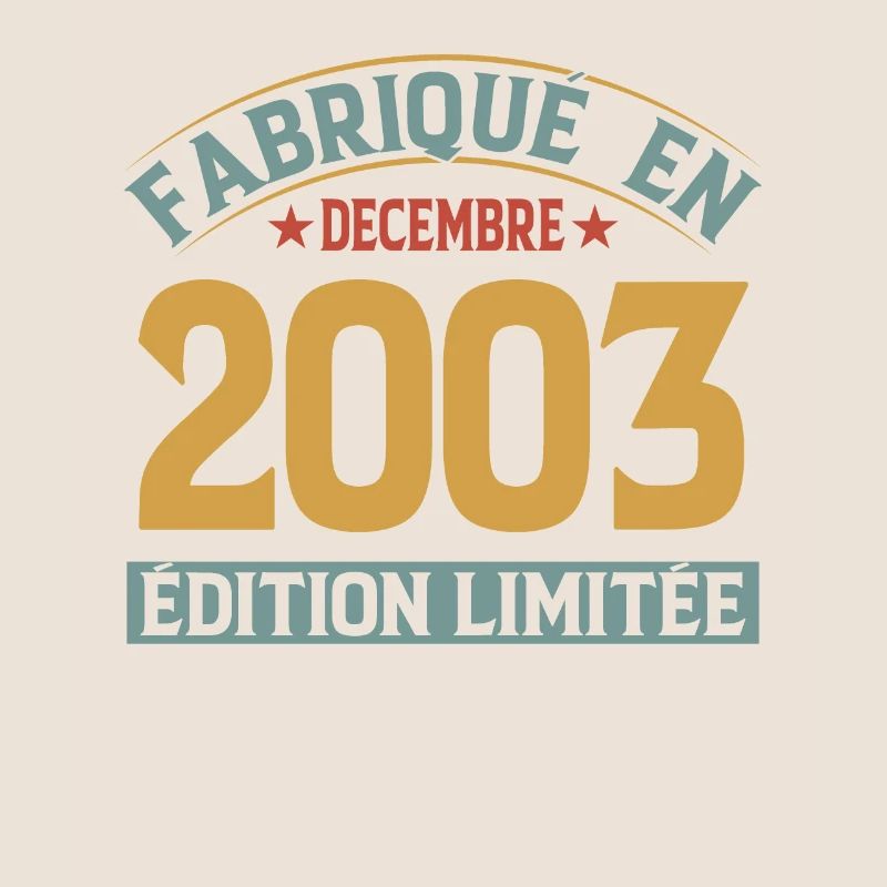 Fabriqué En Décembre 2003 Édition Limitée