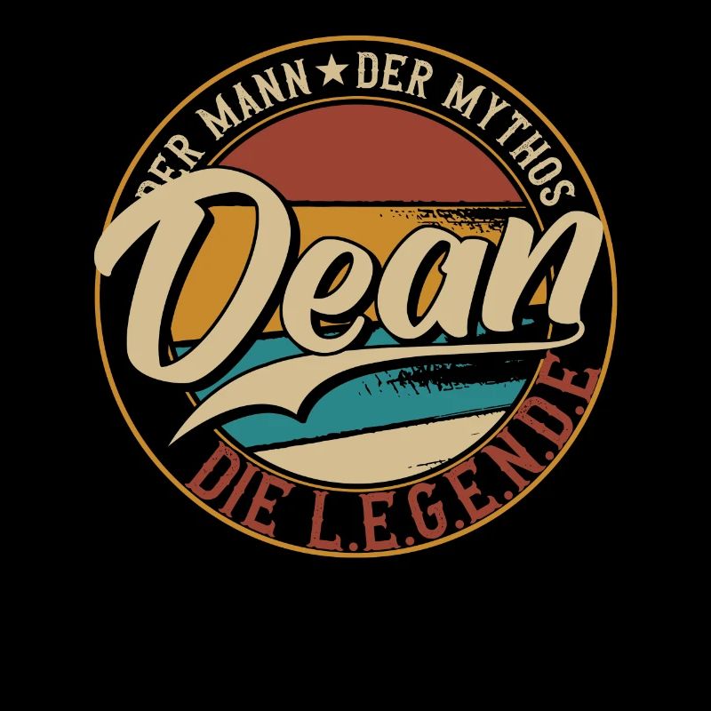 Dean Der Mann der Mythos die Legende Geschenk