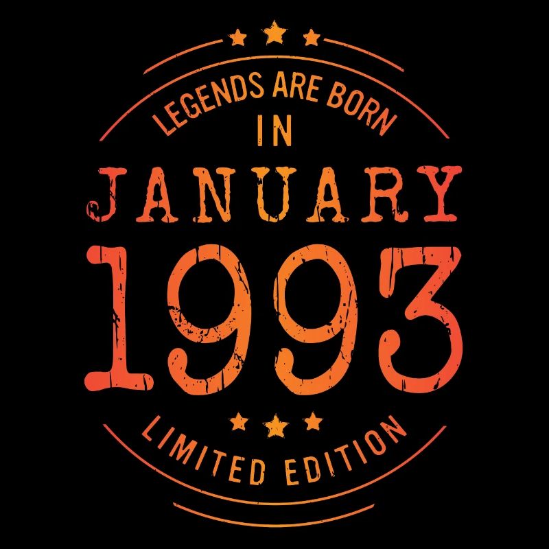 Anniversaire Janvier 1993 Edition Limitée Millésime