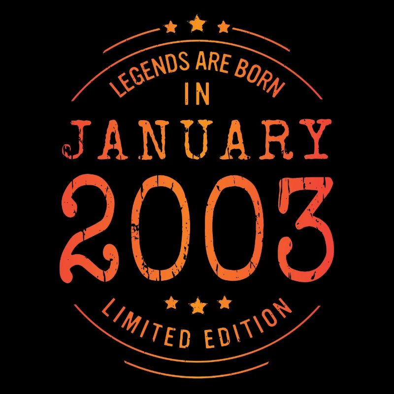 Anniversaire Janvier 2003 Edition Limitée Vintage