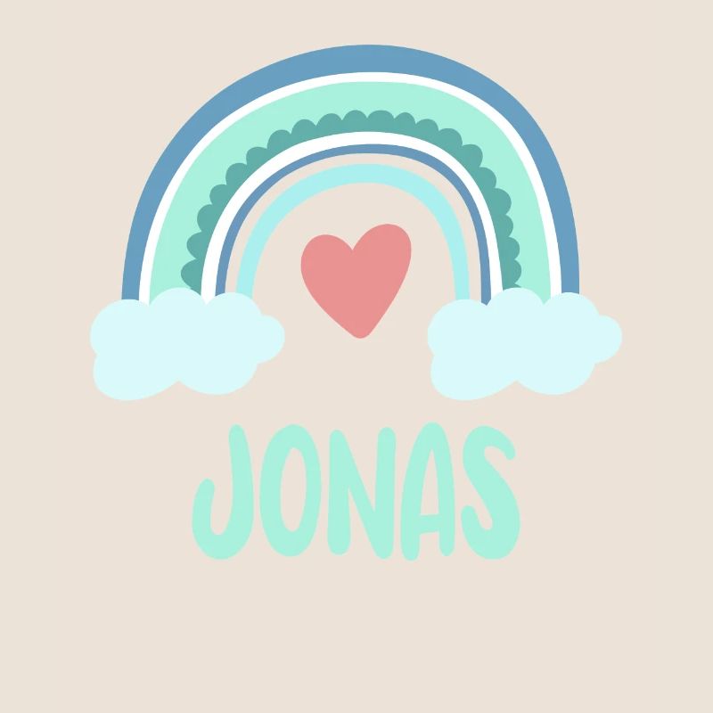 Jonas Name Rainbow Baby