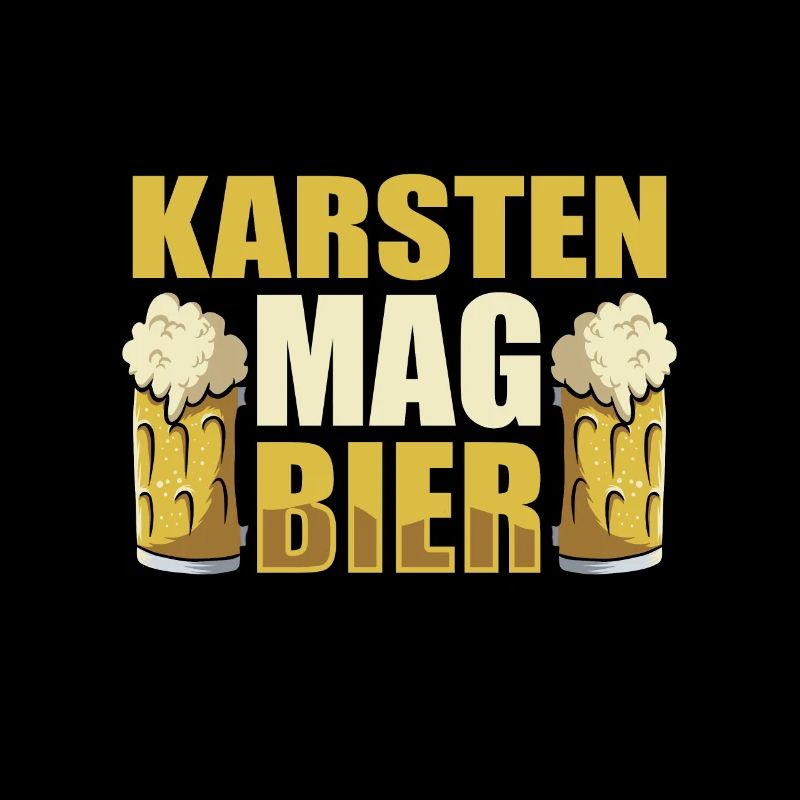 Karsten mag Bier Name Geburtstag