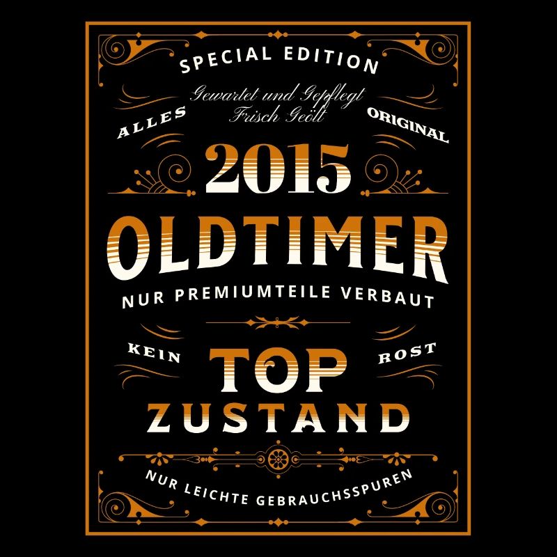Oldtimer 8. Geburtstag Frau Mann 2015 Lustig