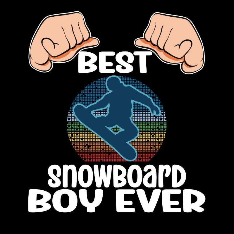 Snowboard Meilleur garçon de snowboard de tous les temps