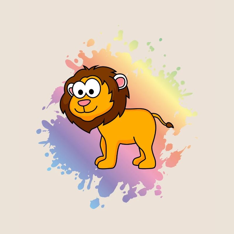 Lion Comic Animal