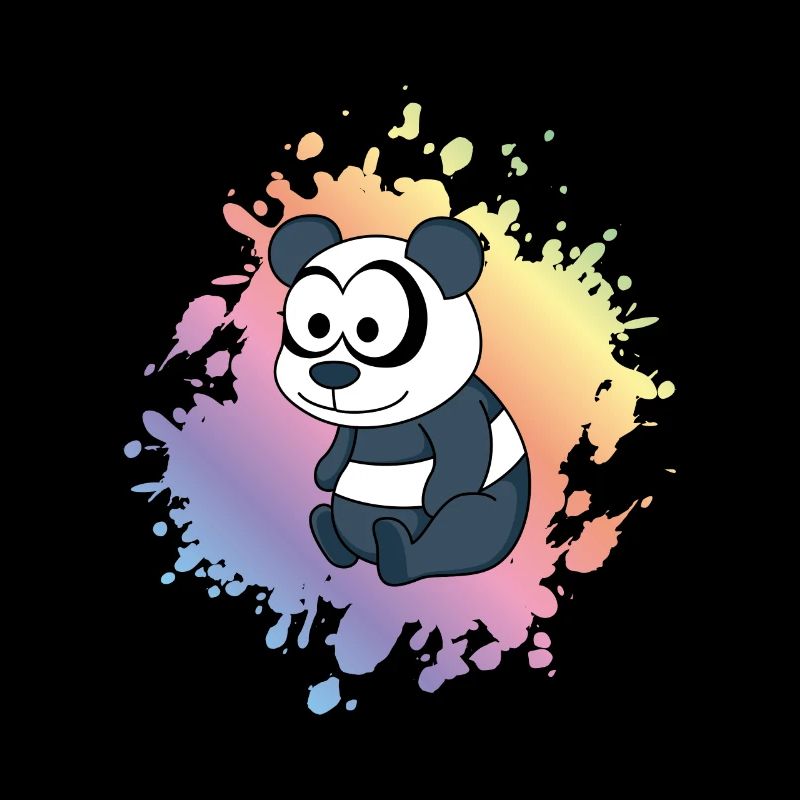 Panda Comic Animal