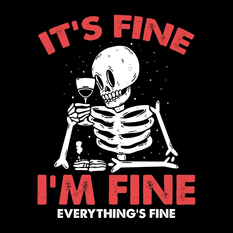 X-Ray Techs It's Fine I'm Fine Radiologist Lovers