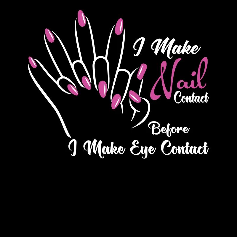 I make nail contact before nail tech
