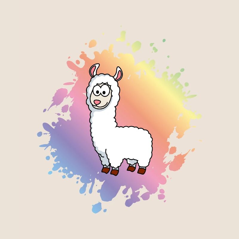 Alpaga Comic Animal