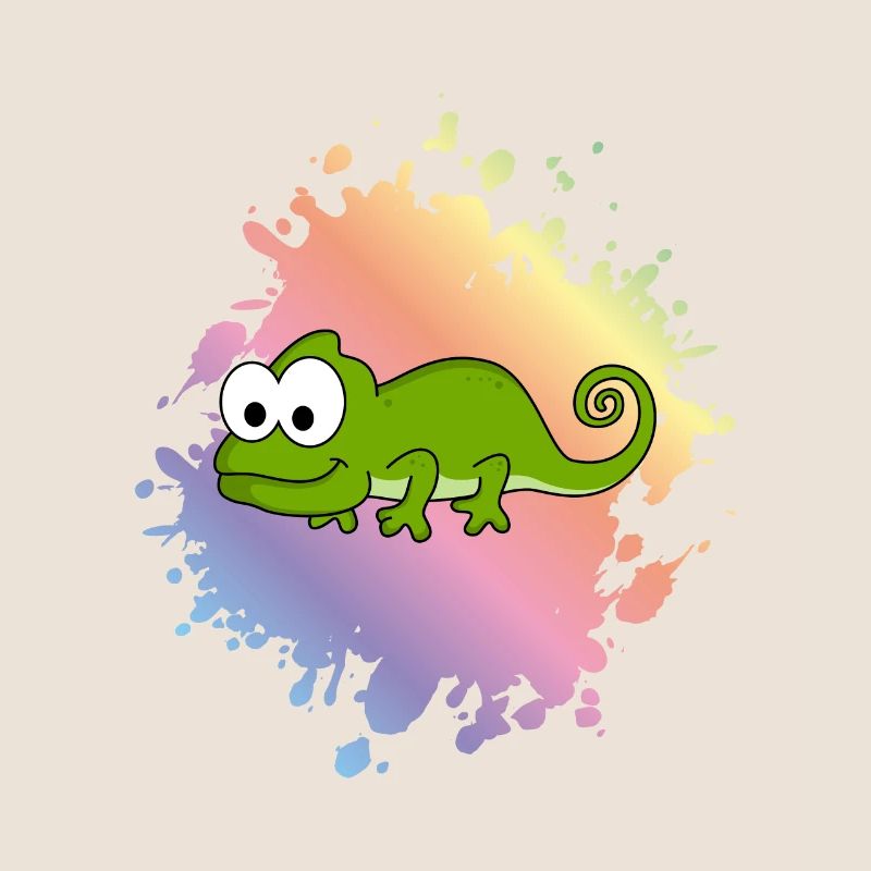 Caméléon Comic Animal