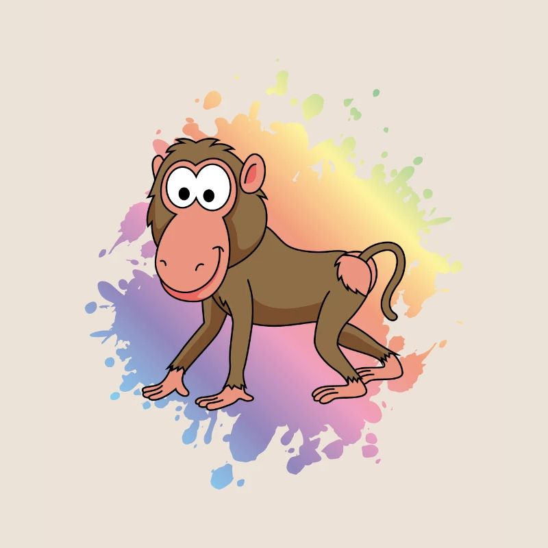 Monkey affe comic