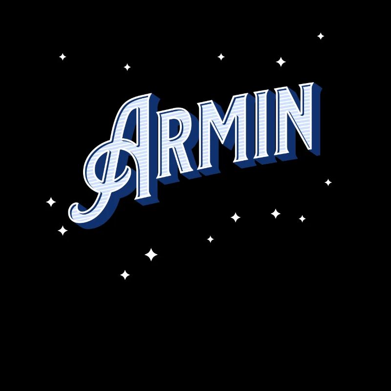 Armin's name personalized