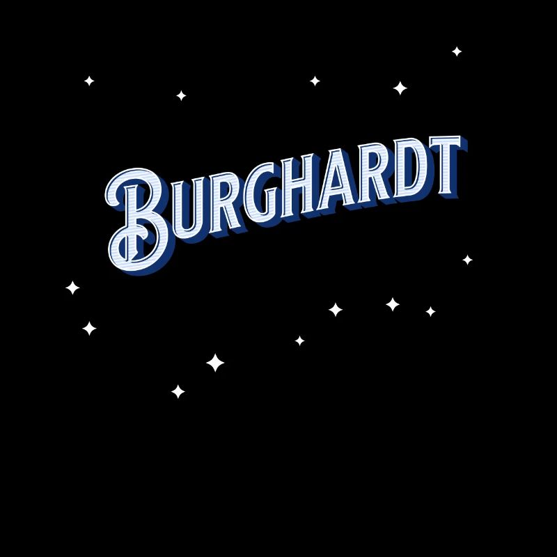 Burghardt name personalized