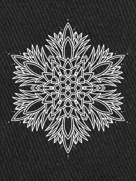 Pine cone Mandala