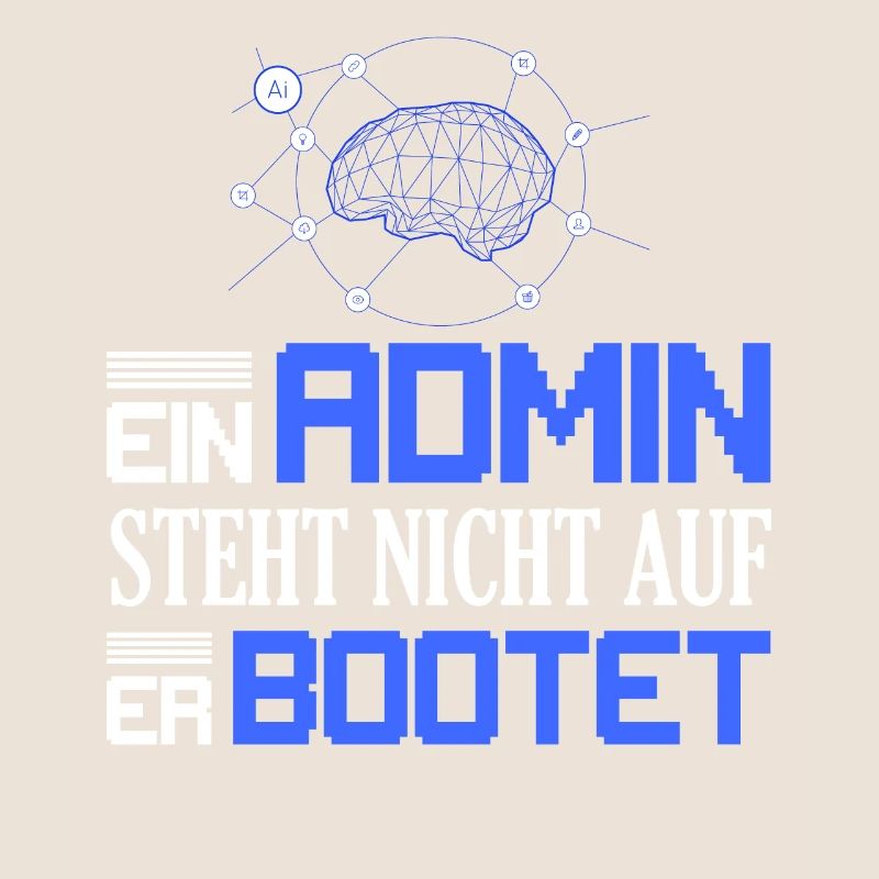Ein Admin steht nicht auf Er bootet Programmierer