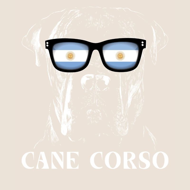 Cane Corso Argentine Drapeau argentin